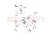 KAWASAKI 2000 Crankshaft