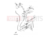YAMAHA YN100 OVETTO 100 (5KKK) 2003 STEERING HANDLE & CABLE