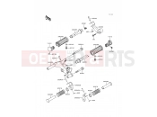 KAWASAKI 2000 Footrests