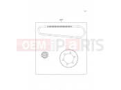 KAWASAKI 2000 Chain Kit