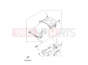 YAMAHA YN100 OVETTO 100 (5KKK) 2003 TAILLIGHT