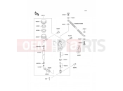 KAWASAKI 2000 Rear Master Cylinder