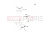 KAWASAKI 2000 Decals(Blue)