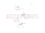 KAWASAKI 2000 Decals(Red)