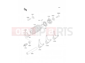 KAWASAKI 2002 Gear Change Drum/Shift Fork(s)