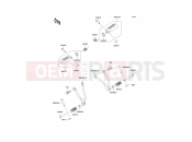 KAWASAKI 2002 Footrests