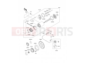 KAWASAKI 2002 Starter Motor