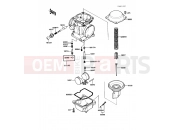 KAWASAKI 1987 Carburetor Parts(1/2)