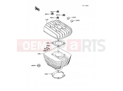 KAWASAKI 1987 Cylinder Head/Cylinder