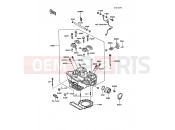 KAWASAKI 1987 Cylinder Head