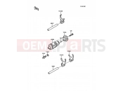 KAWASAKI 1987 Gear Change Drum/Shift Fork(s)