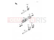 KAWASAKI 1987 Change Drum/Shift Fork