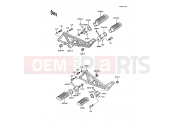 KAWASAKI 1988 Footrests