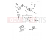 KAWASAKI 1988 Chassis Electrical Equipment
