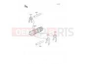 KAWASAKI 1988 Gear Change Drum/Shift Fork(s)