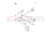 KAWASAKI 1988 Swingarm
