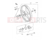 KAWASAKI 1988 Front Hub