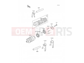 KAWASAKI 1988 Gear Change Drum/Shift Fork(s)