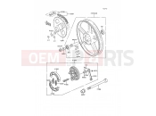 KAWASAKI 1988 Rear Hub