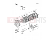 KAWASAKI 1988 Clutch