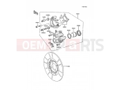 KAWASAKI 1988 Front Brake