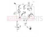 KAWASAKI 1988 Ignition Switch