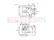 KAWASAKI 1988 Crankcase Bolt Pattern