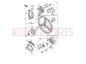 KAWASAKI 1988 Rear Hub