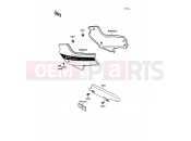 KAWASAKI 1988 Side Cover/Chain Case