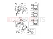 KAWASAKI 1988 Headlight(s)(KL250-D4/D5)