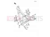 KAWASAKI 1988 Frame Fittings