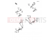 KAWASAKI 1988 Footrests(MX125A-004359-)