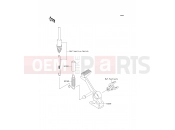 KAWASAKI 2007 Brake Pedal