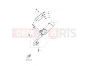 YAMAHA YH50 FLIPPER (5XS2) 2003 EXHAUST