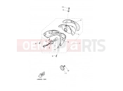 YAMAHA YH50 FLIPPER (5XS2) 2003 FEU ARRIERE