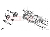 HONDA SH1256 ED / 2ED 2006 E-14 TRANSMISSION