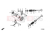 HONDA SH1256 ED / 2ED 2006 E-3 CAMSHAFT / VALVE