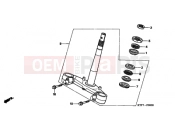 HONDA SH1256 ED / 2ED 2006 F-6 STEERING STEM