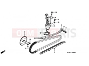 HONDA SH1256 ED / 2ED 2006 E-4 CAM CHAIN ​​/ TENSIONER
