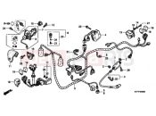 HONDA SH1256 ED / 2ED 2006 F-25 WIRE HARNESS