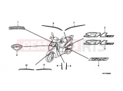 HONDA SH1256 ED / 2ED 2006 F-30 MARK