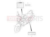 SUZUKI SV1000 K4 (2004) (E2) LABEL (SV1000/U1/U2)