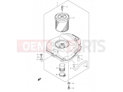SUZUKI LT-A700 K5 (2005) King Quad (E28,E33) AIR CLEANER