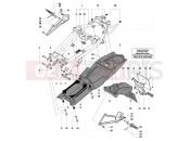 MV AGUSTA Brutale 910 R Italia Rear Frame Assembly