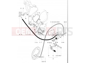 MV AGUSTA Brutale 910 R Italia Footrest Assembly Right