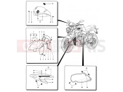 MV AGUSTA Brutale 1078 RR Fender - Covers