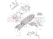 MV AGUSTA Brutale 1090 RR 2010/2011 Rear Frame Assembly