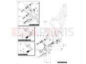 MV AGUSTA Brutale 1090 RR 2010/2011 Footrest Assembly Left