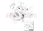 MV AGUSTA Brutale 1090 RR 2010/2011 Fueltank Assembly