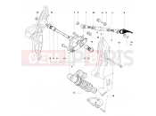 MV AGUSTA Brutale 1090 RR 2012 Rear Suspension Assembly
